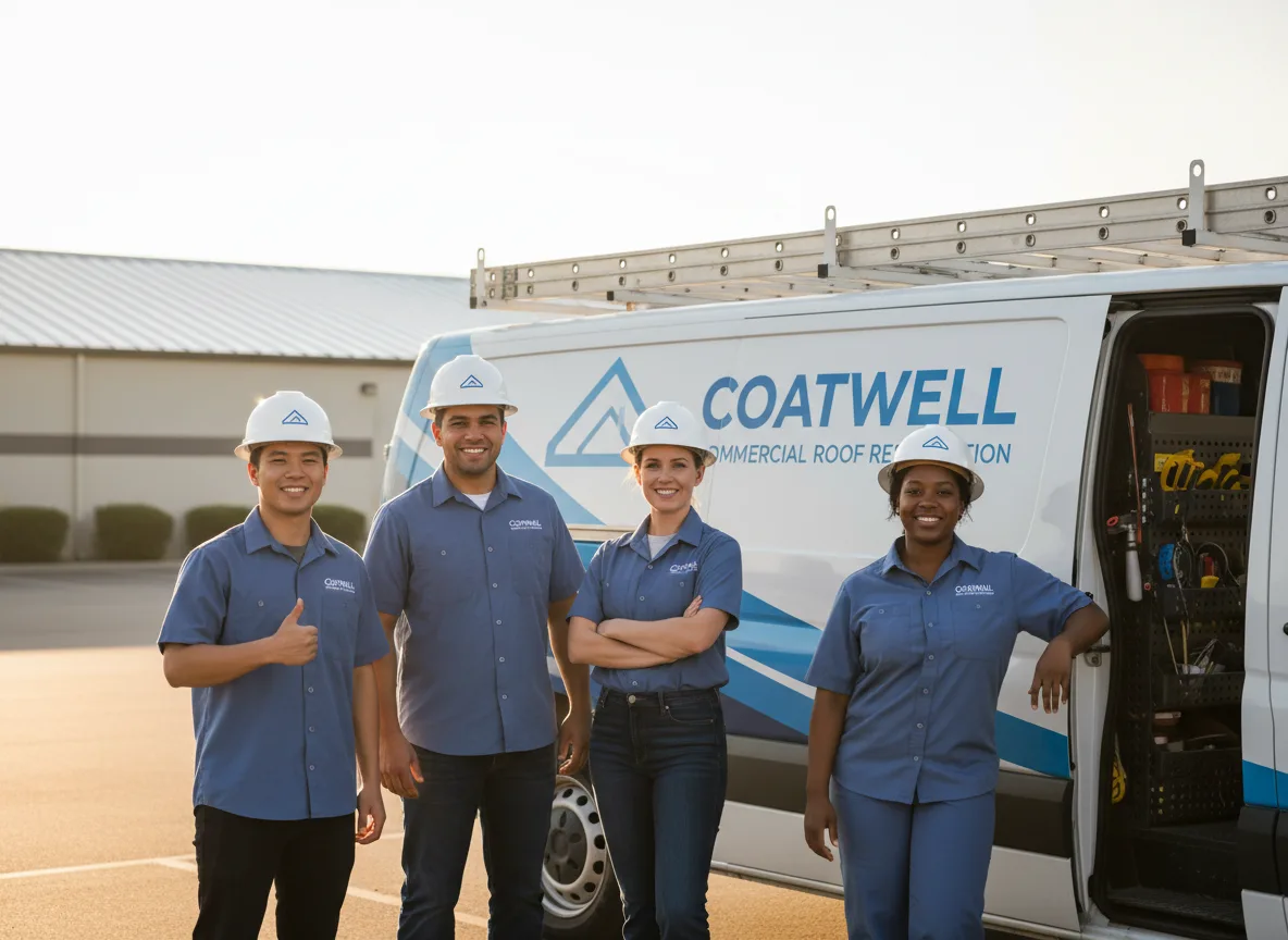 Commercial roof coating company in Stratford, OK